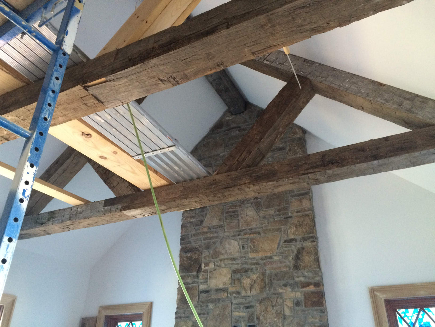 Hand Hewn Beams